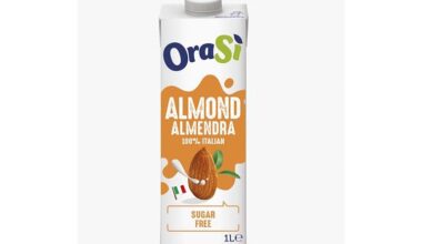 Bebida Vegetal ORASI ALMENDRA SIN AZUCAR 1Lt Caja x 12 ud.