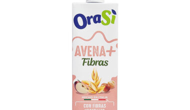 Bebida Vegetal ORASI AVENA + FIBRA 1Lt Caja x 12 ud.