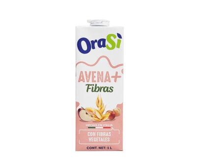 Bebida Vegetal ORASI AVENA + FIBRA 1Lt Caja x 12 ud.