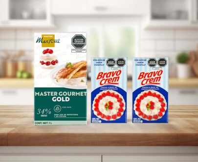 MASTER GOURMET GOLD x 12 ud. - GRATIS 2 uds. de Chantilly BRAVO CREM 500ml