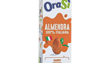 Bebida Vegetal ORASI ALMENDRA SABOR INTENSO 1Lt Caja x 12 ud.